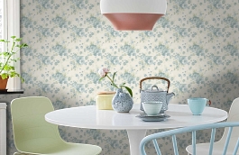 Обои 30427-2 фото в интерьере кухни превью