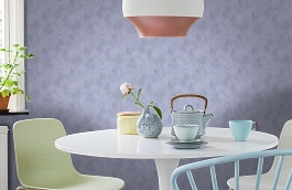 Обои 30457-1 фото в интерьере кухни превью