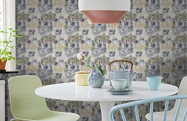 Обои 30468-3 фото в интерьере кухни превью