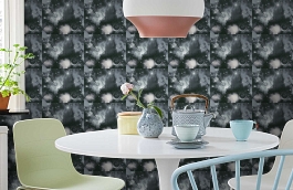 Обои 34066-2 фото в интерьере кухни превью