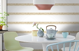 Обои 34074-4 фото в интерьере кухни превью