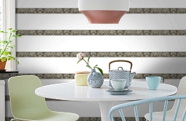 Обои 34078-2 фото в интерьере кухни превью