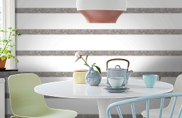 Обои 34078-4 фото в интерьере кухни превью