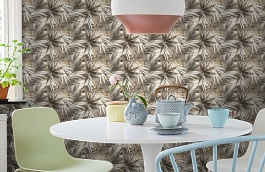 Обои 34125-4 фото в интерьере кухни превью