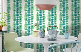 Обои 34245-4 фото в интерьере кухни превью