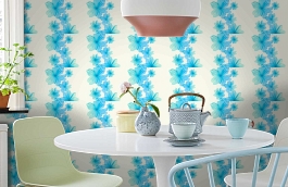 Обои 34272-5 фото в интерьере кухни превью