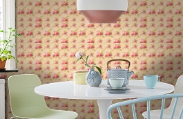 Обои 34508-2 фото в интерьере кухни превью