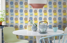 Обои 355901 фото в интерьере кухни превью