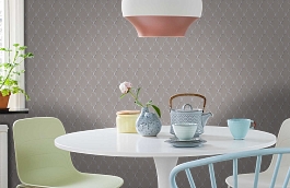 Обои 36502-2 фото в интерьере кухни превью