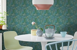 Обои 36630-2 фото в интерьере кухни превью