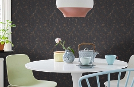 Обои 37413-2 фото в интерьере кухни превью