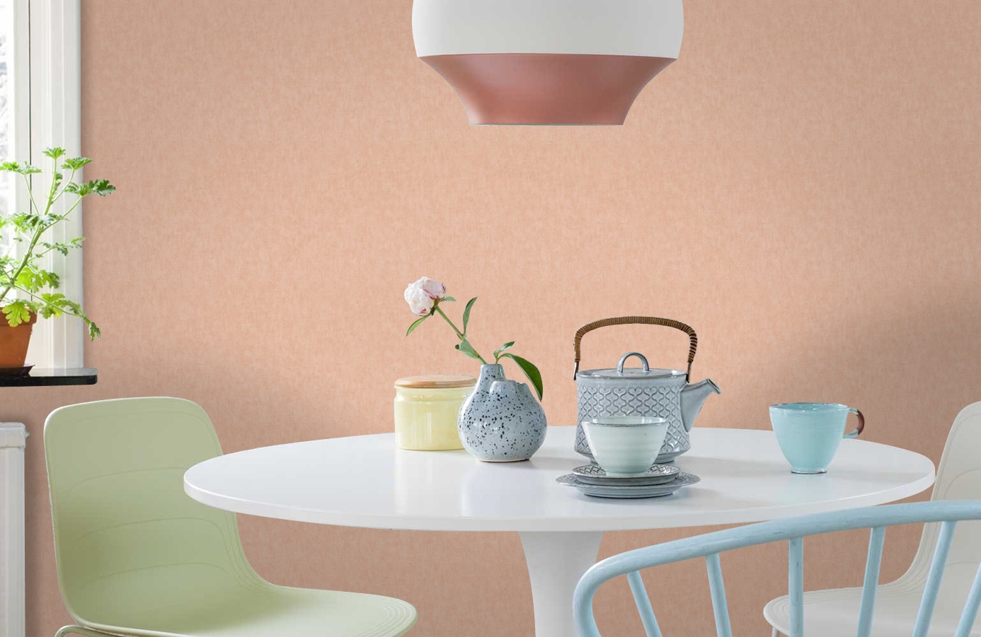 Обои 37535-7 фото в интерьере кухни Обои 37535-7 фото в интерьере кухни