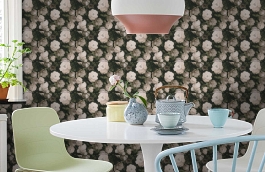 Обои 37650-3 фото в интерьере кухни превью