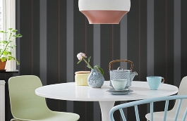 Обои 37848-1 фото в интерьере кухни превью