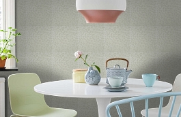 Обои 8711-76 фото в интерьере кухни превью