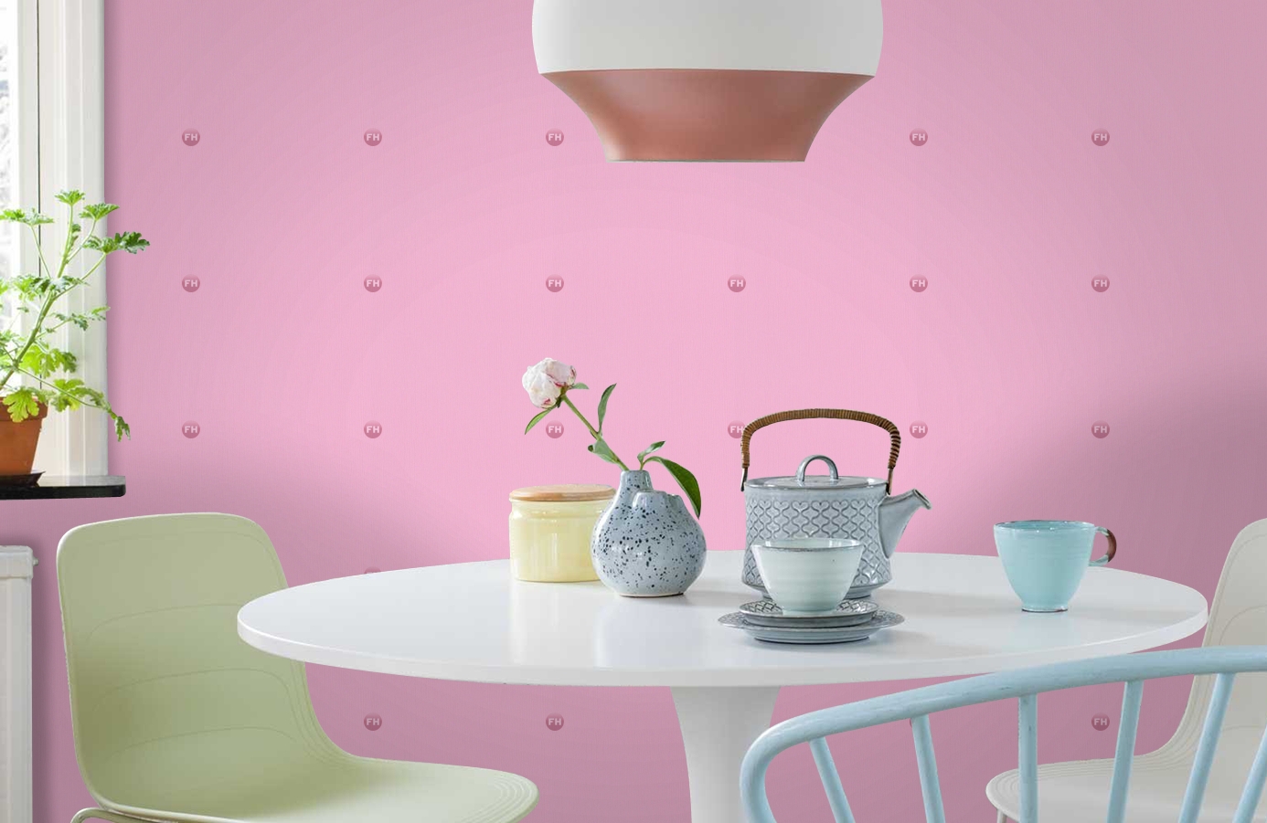 Обои 8981-11 фото в интерьере кухни