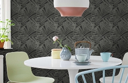 Обои 93938-4 фото в интерьере кухни превью