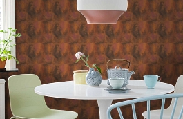 Обои 95391-2 фото в интерьере кухни превью