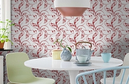 Обои 95525-4 фото в интерьере кухни превью