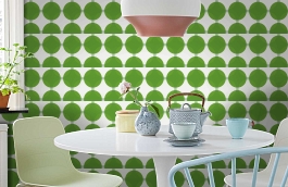 Обои 95579-2 фото в интерьере кухни превью