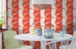 Обои 95654-2 фото в интерьере кухни превью