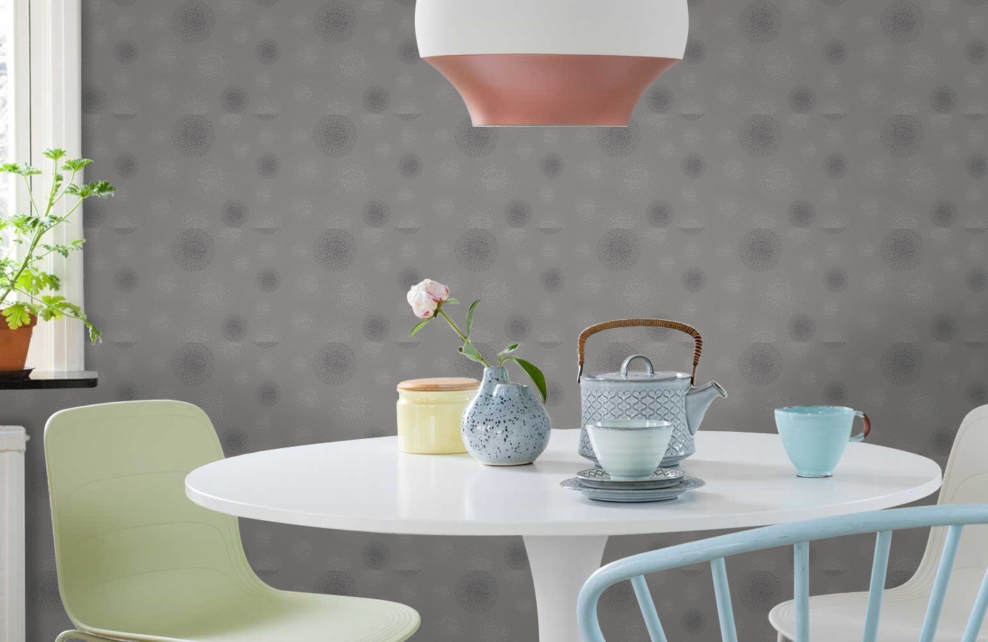 Обои 958116 фото в интерьере кухни