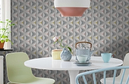 Обои 96042-2 фото в интерьере кухни превью