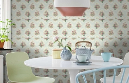 Обои FL90402 фото в интерьере кухни превью