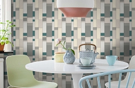 Обои KTM1110 фото в интерьере кухни превью