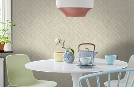 Обои Parquet Linen PQ02 фото в интерьере кухни превью