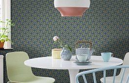 Обои 1774 фото в интерьере кухни превью