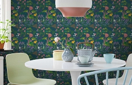 Обои 1791 фото в интерьере кухни превью