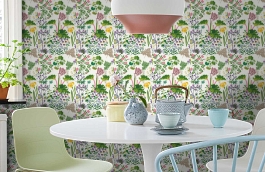 Обои 1792 фото в интерьере кухни превью