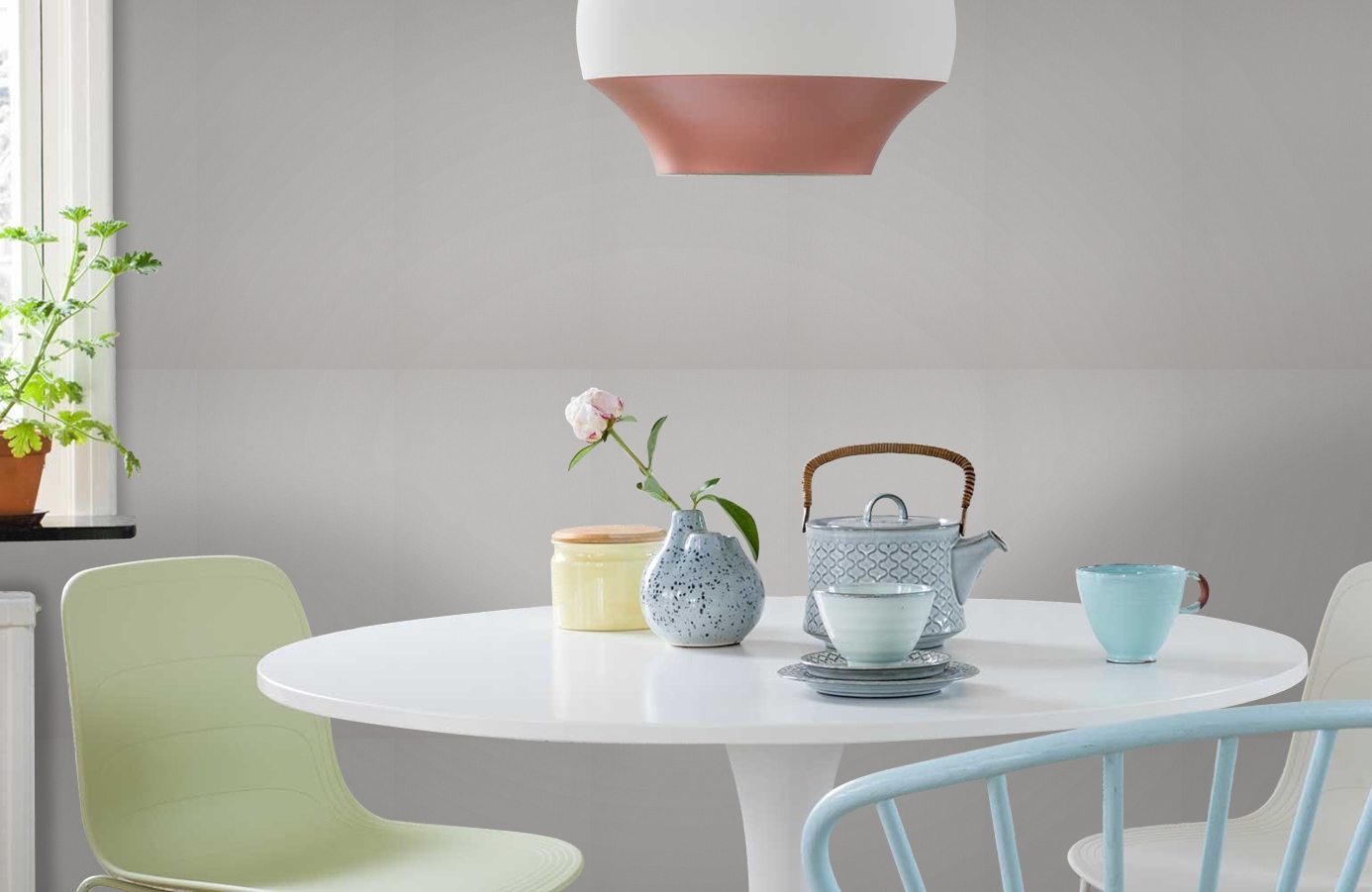 Обои 18236 фото в интерьере кухни