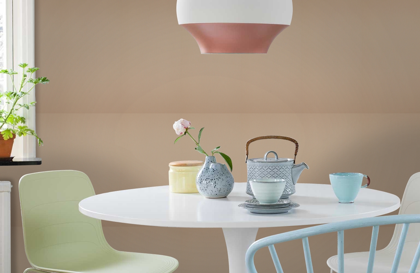 Обои 18239 фото в интерьере кухни