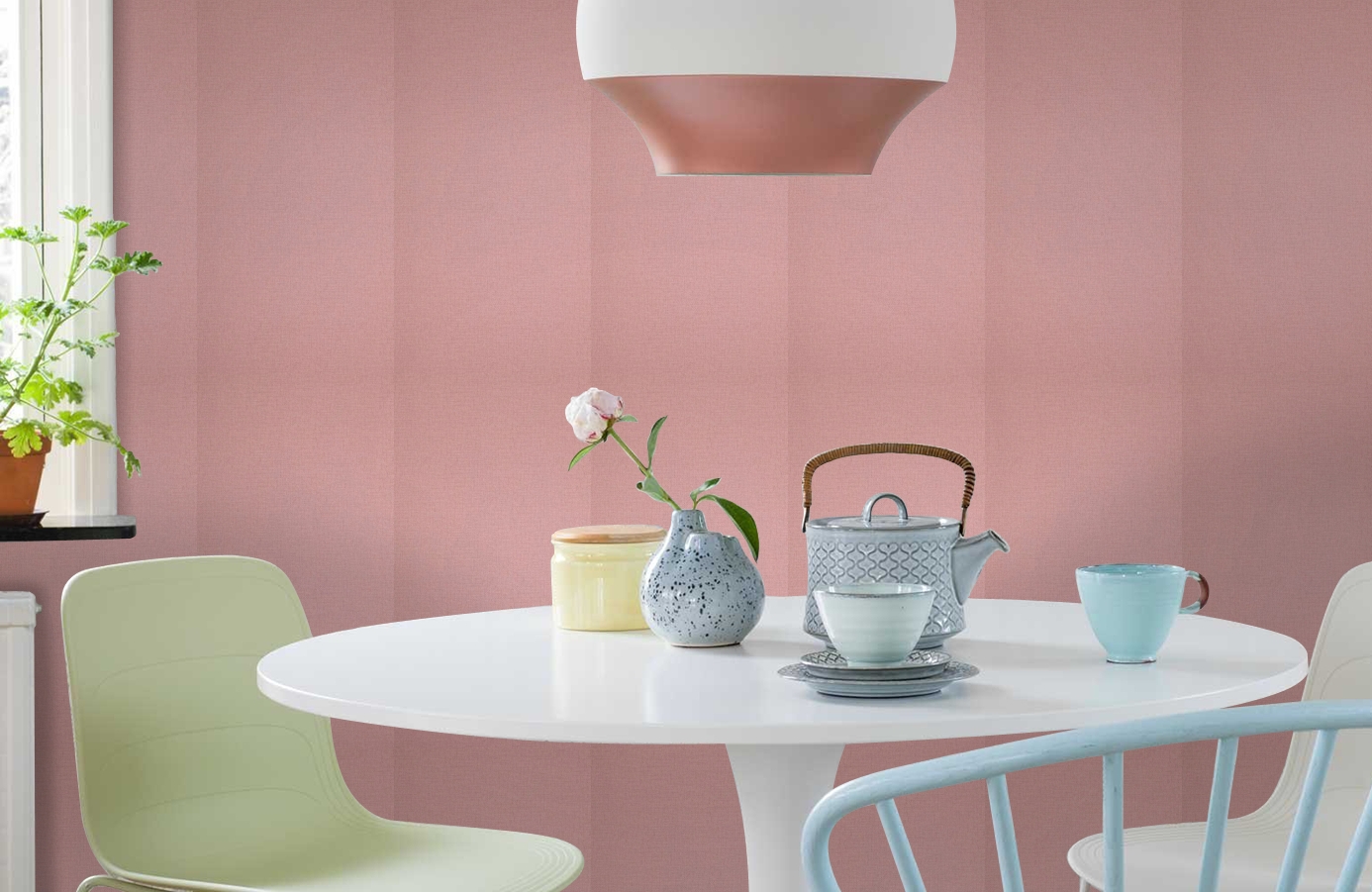 Обои 218210 фото в интерьере кухни