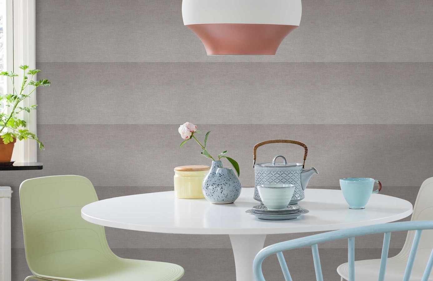 Обои 218908 фото в интерьере кухни