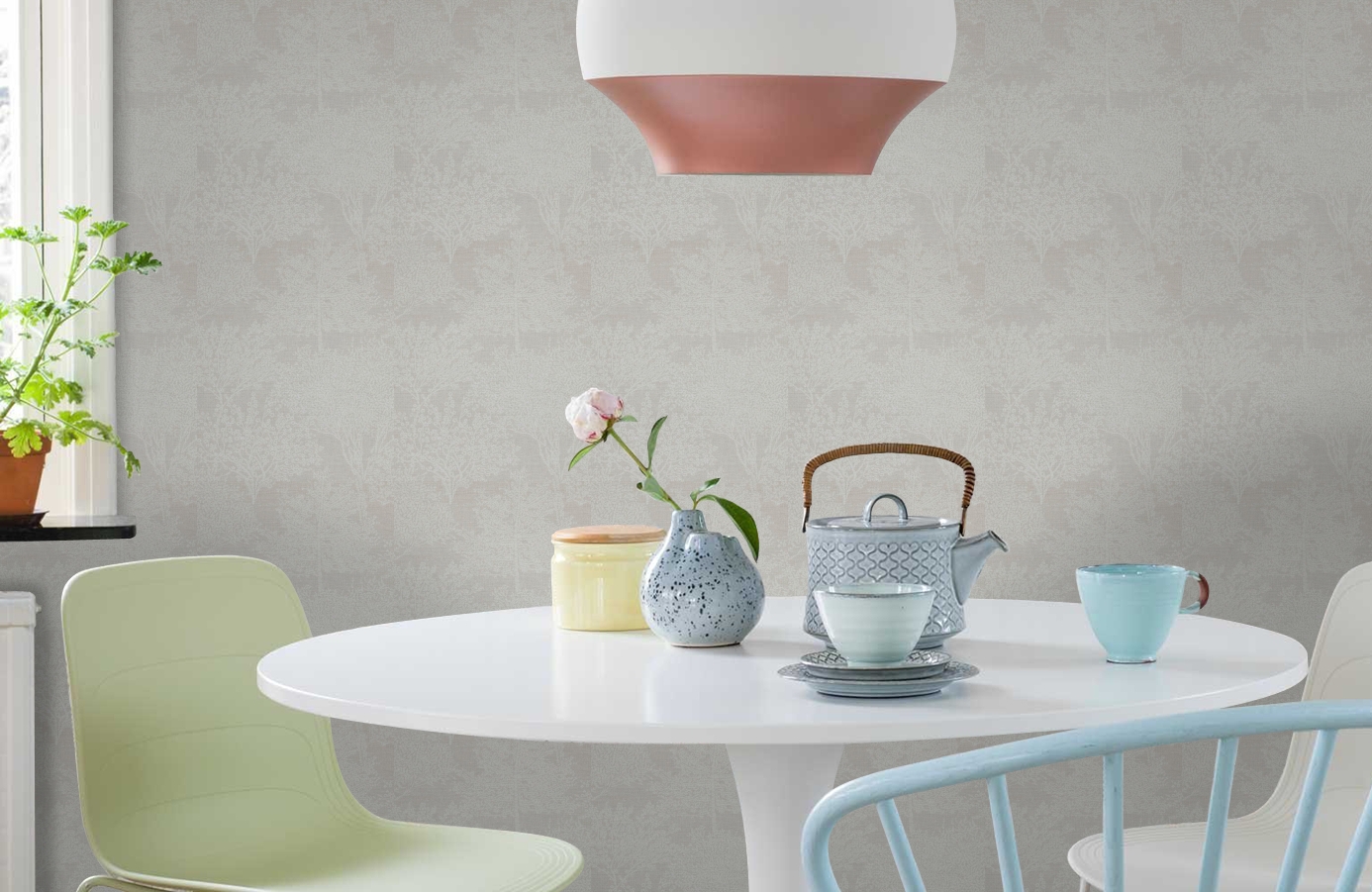 Обои 218923 фото в интерьере кухни