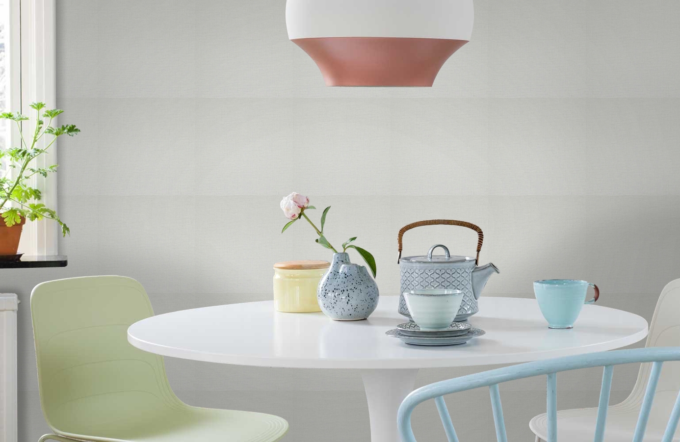 Обои 218970 фото в интерьере кухни