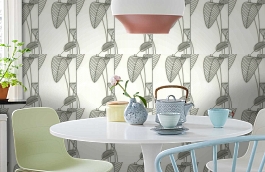 Обои 219051 фото в интерьере кухни превью