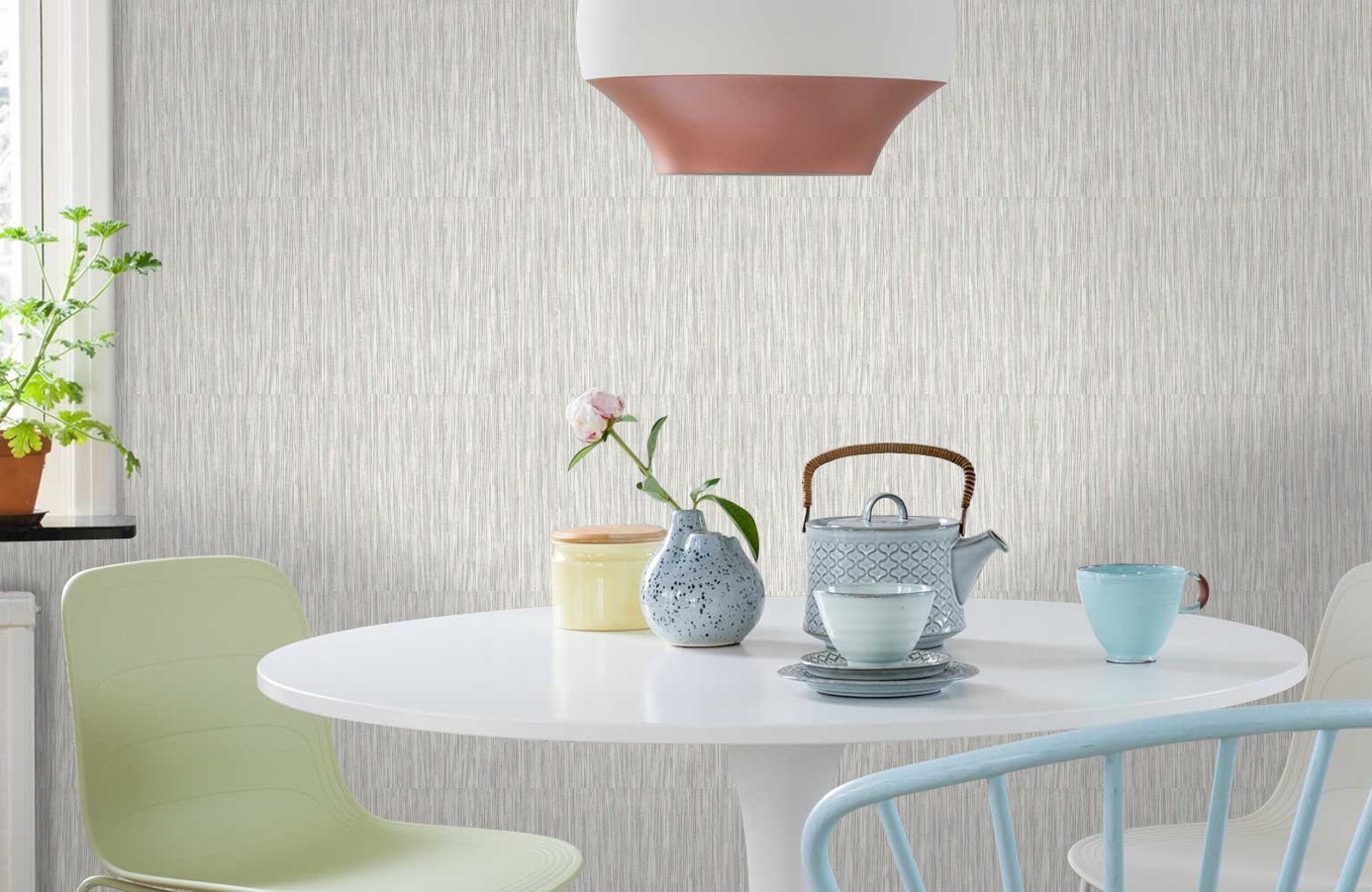 Обои 219870 фото в интерьере кухни