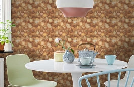 Обои 220003 фото в интерьере кухни превью