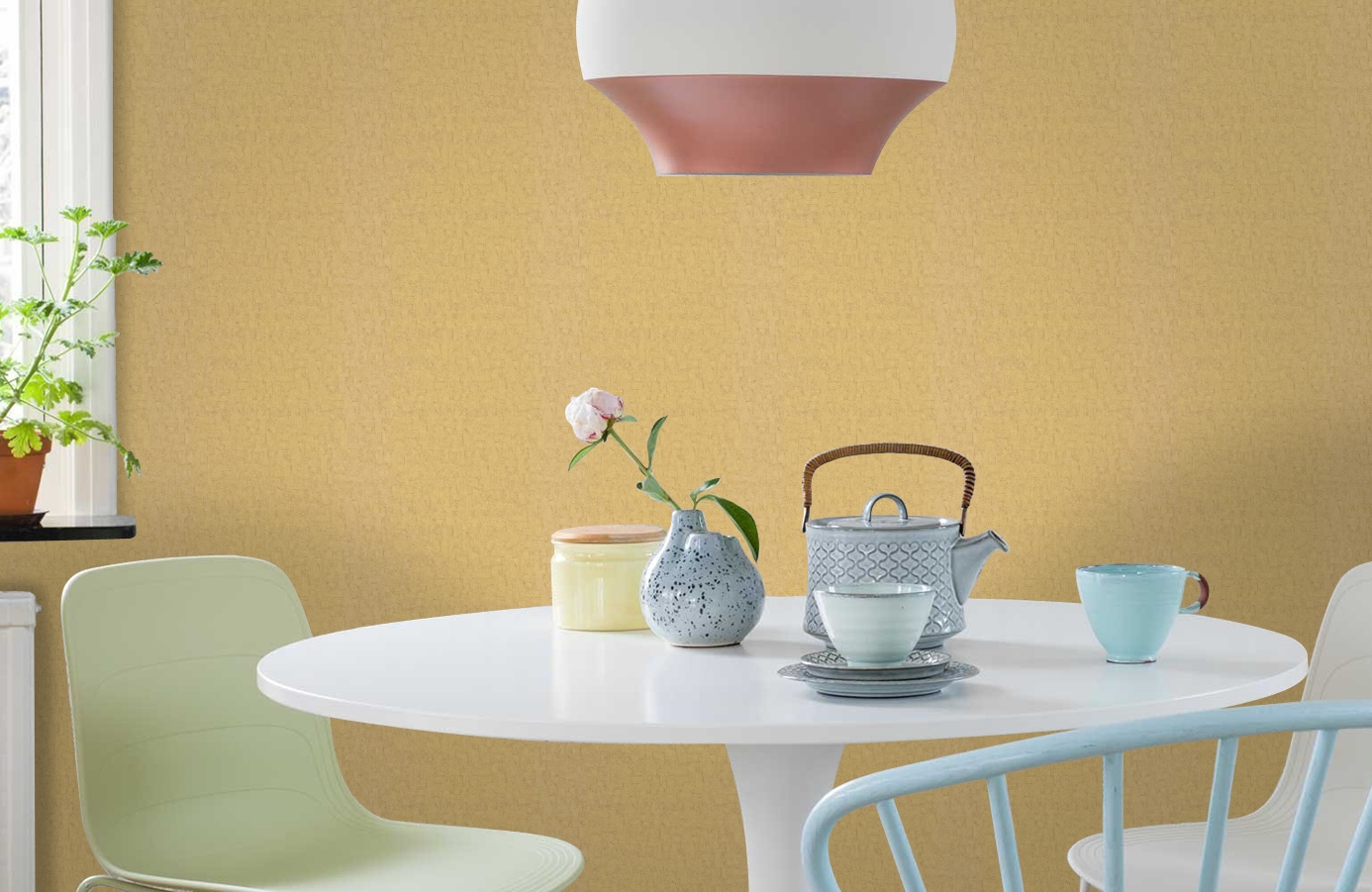 Обои 220080 фото в интерьере кухни Обои 220080 фото в интерьере кухни