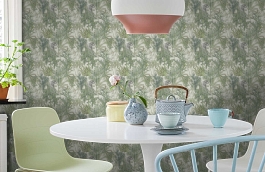 Обои 220100 фото в интерьере кухни превью