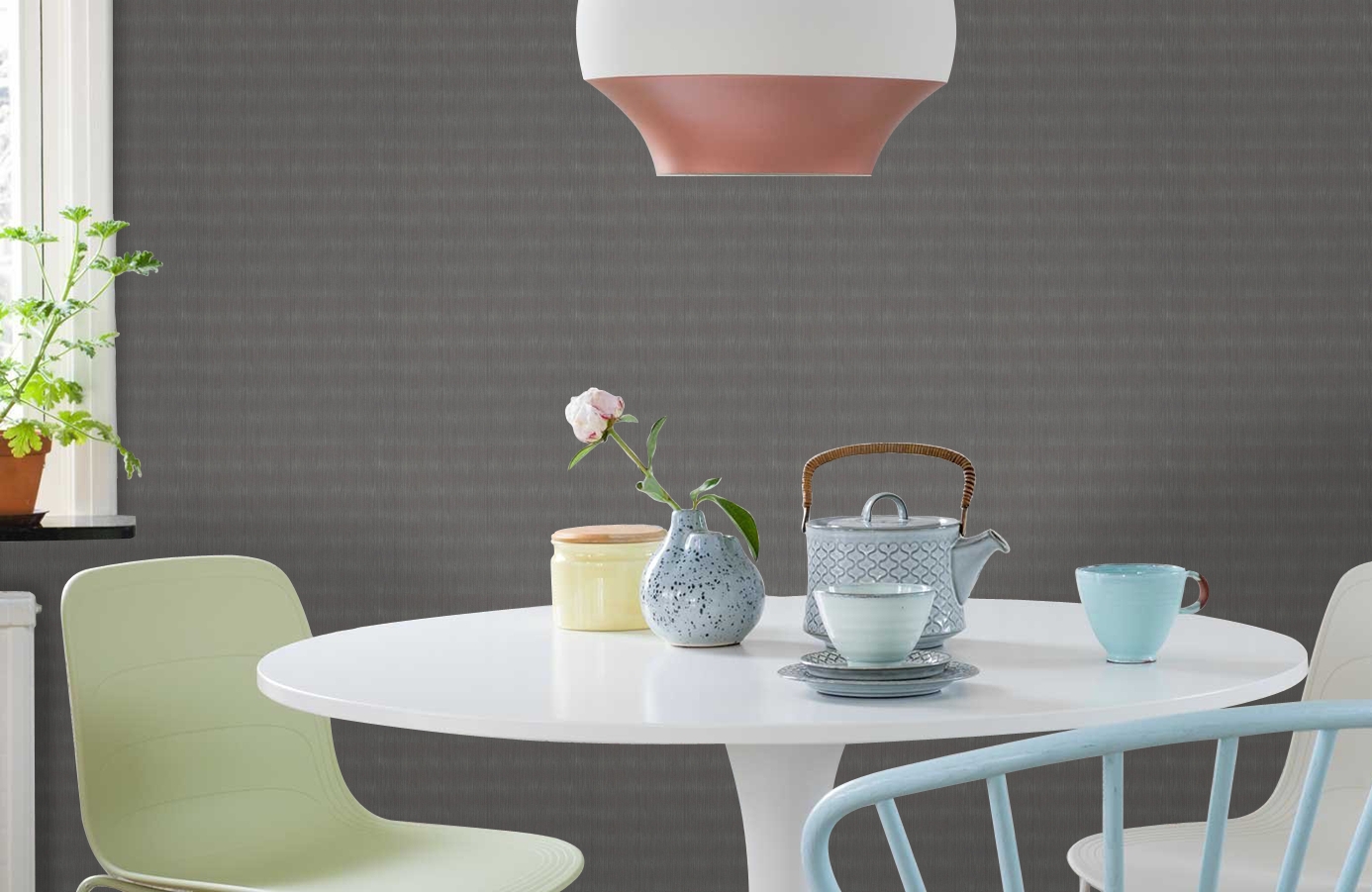 Обои 220431 фото в интерьере кухни