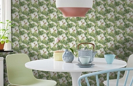 Обои 2732 фото в интерьере кухни превью