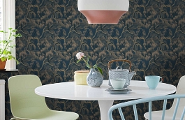 Обои 3132 фото в интерьере кухни превью