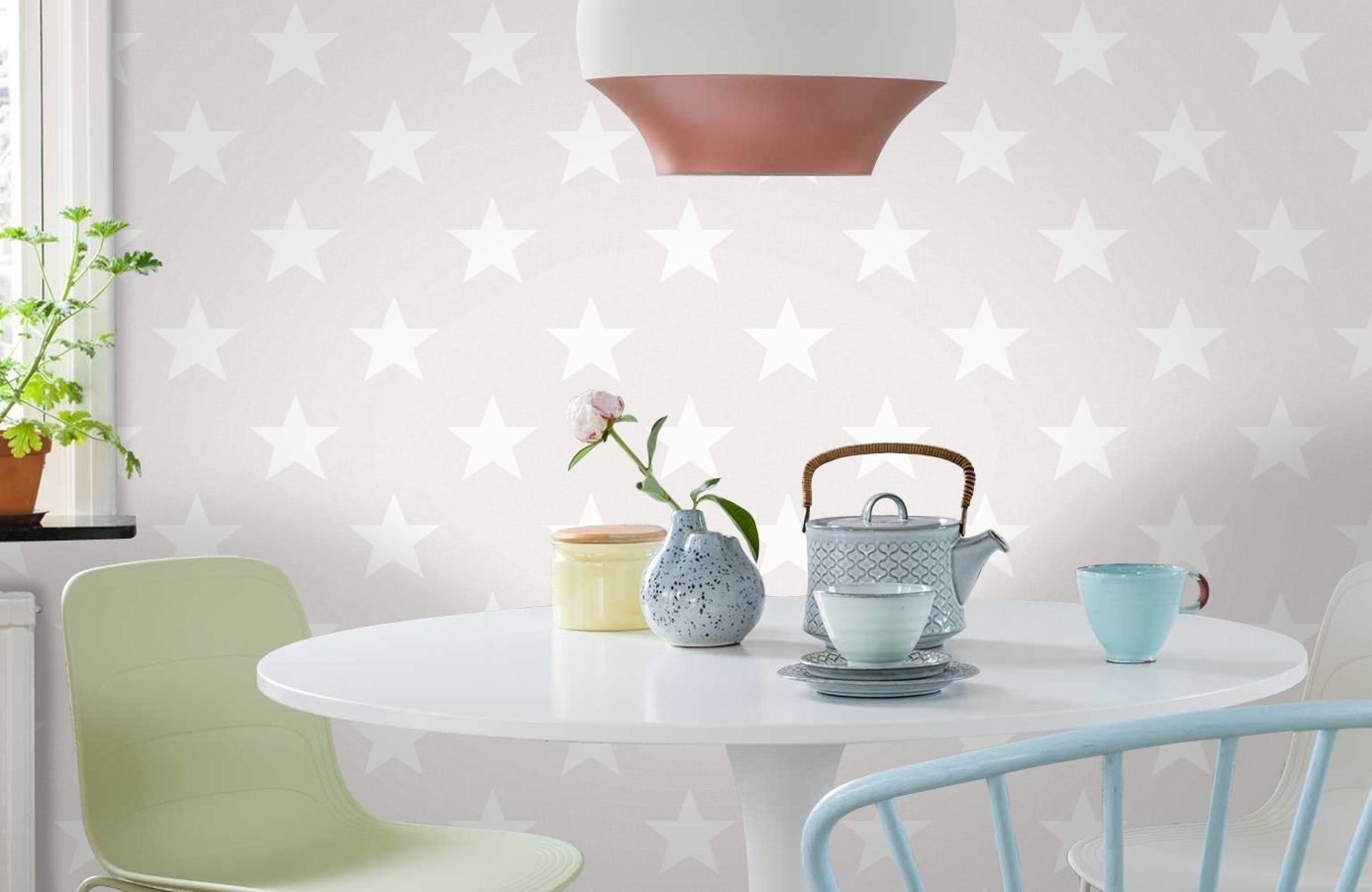 Обои 33532 фото в интерьере кухни