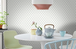 Обои 38608 фото в интерьере кухни превью