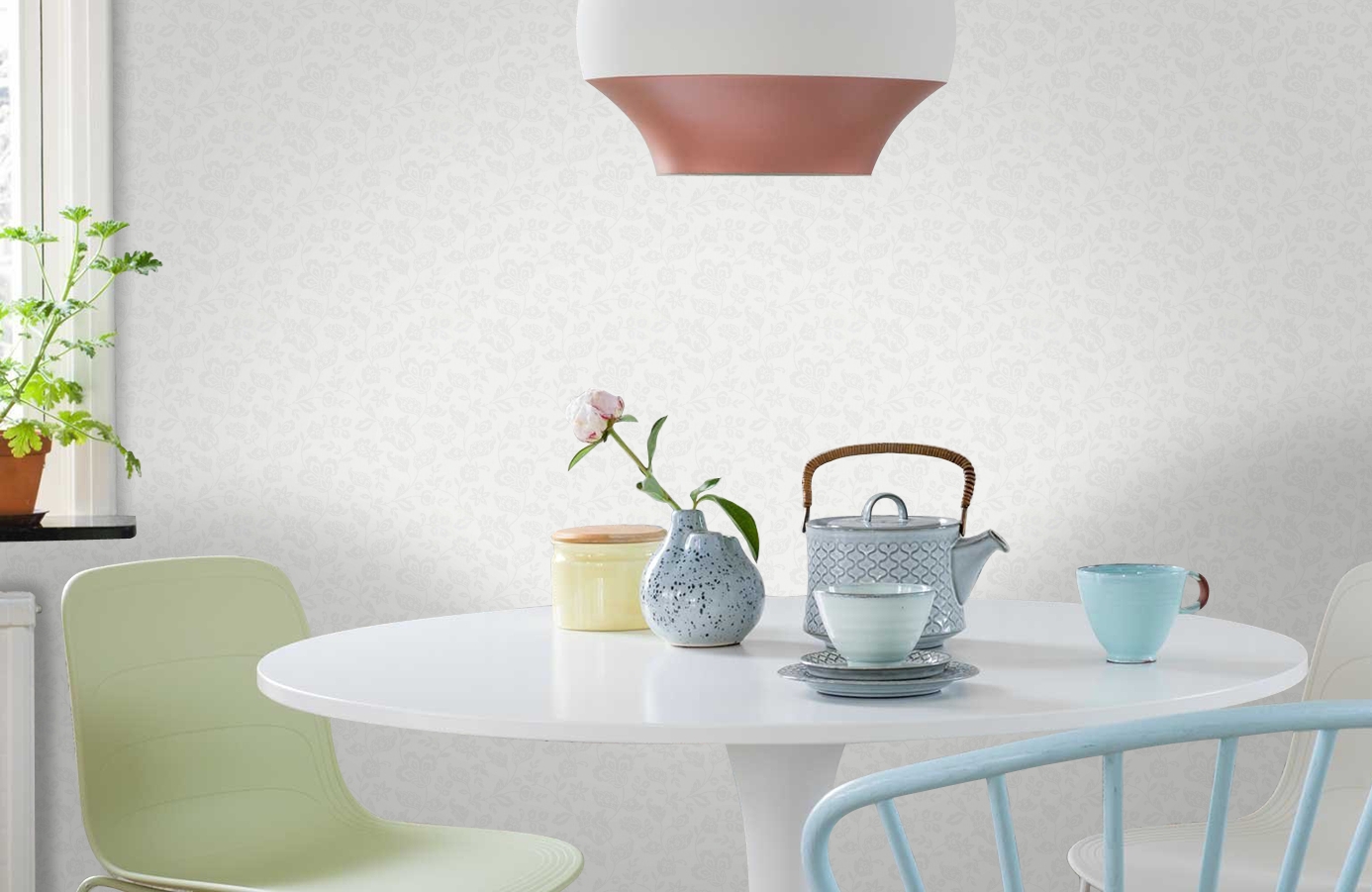 Обои 38639 фото в интерьере кухни